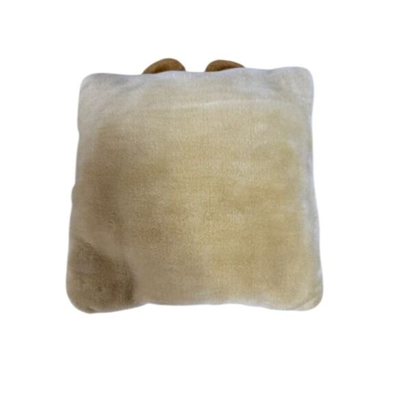 Vintage Bear Throw Pillow T.W.I.E. 12" Decorative Cottage No Tag - Picture 3 of 3